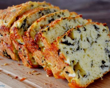 Savory Spinach And Cheese Loaf